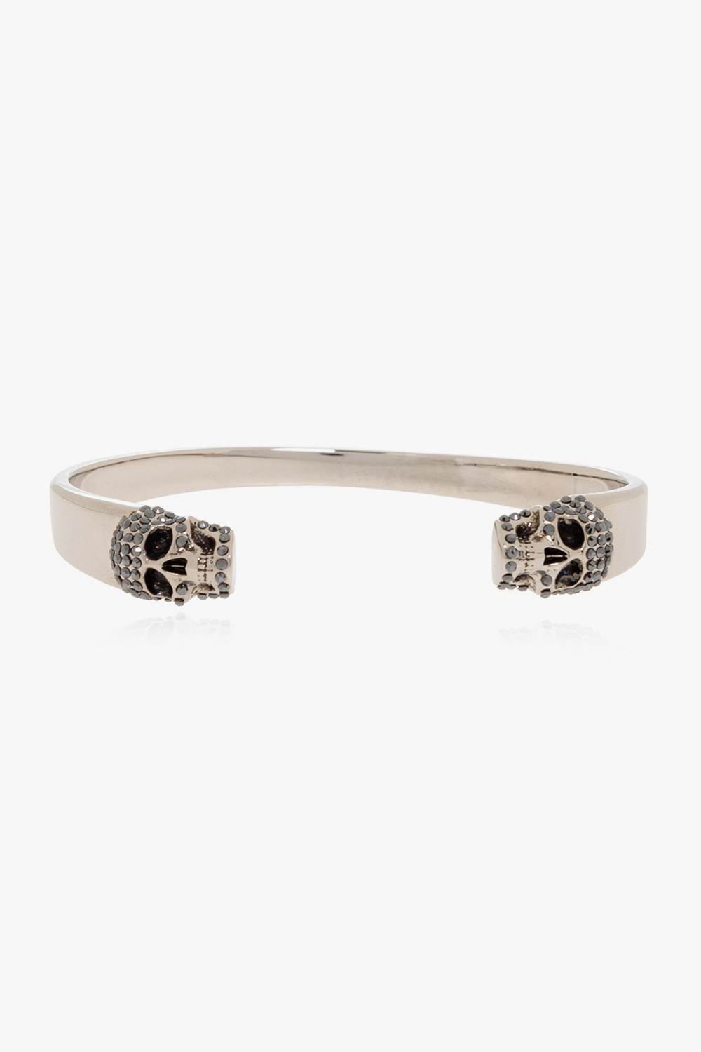 SchaferandweinerShops Japan alexander mcqueen twin skull double ring item Silver Brass bracelet Alexander McQueen